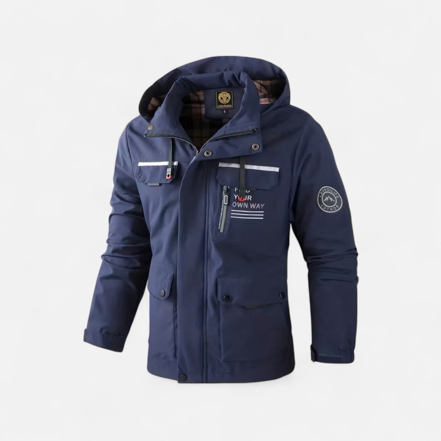 Blake | Veste Homme Coupe-Vent à Capuche Léger Outdoor