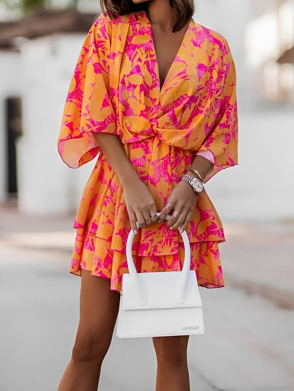 Robe Mini Femme Décontractée et Légère au Style Estival Moderne