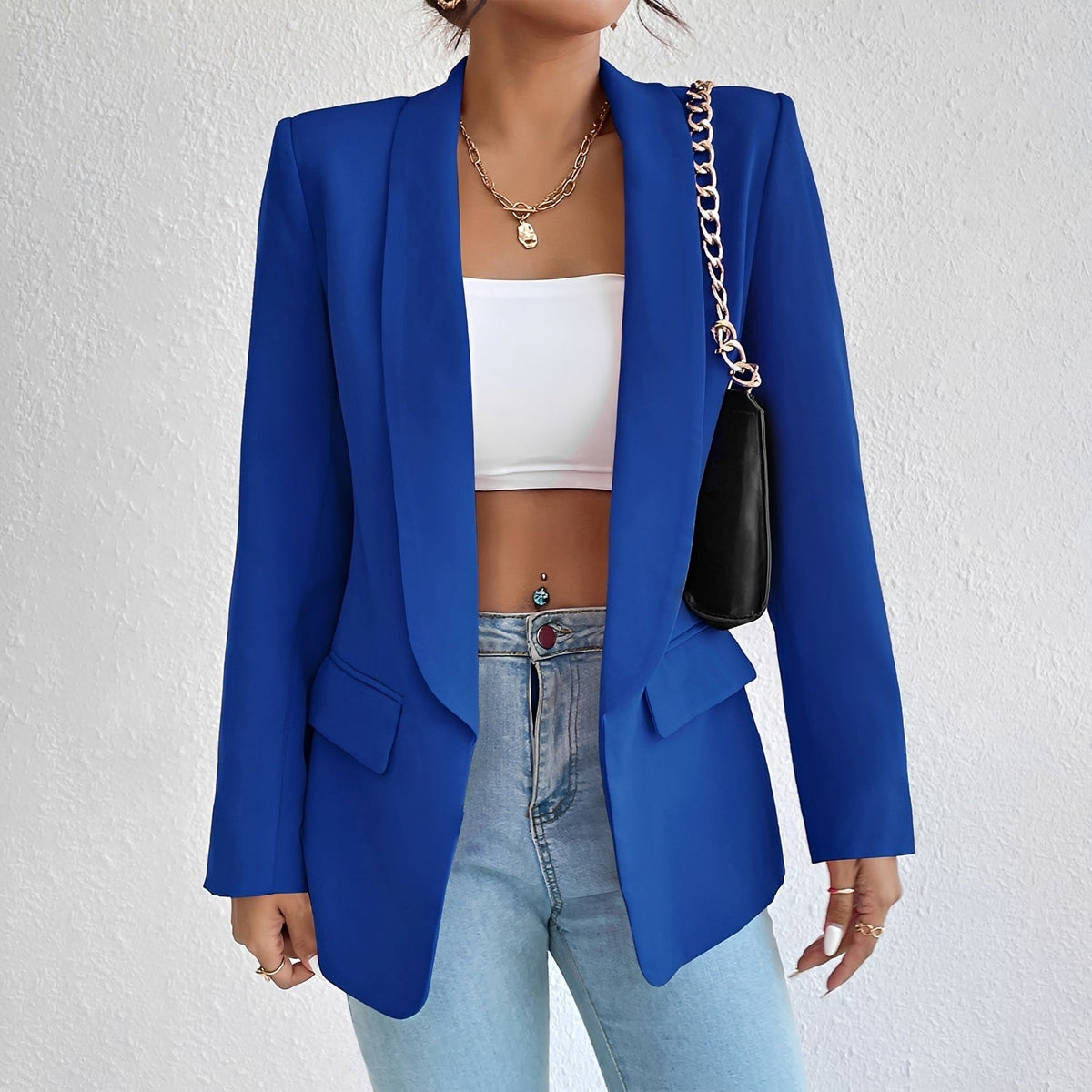 Blazer Femme Élégant – Silhouette Structurée et Style Intemporel