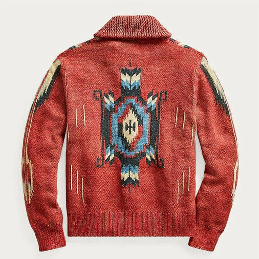 Cardigan Vintage Homme | Élégance Rustique et Style Authentique