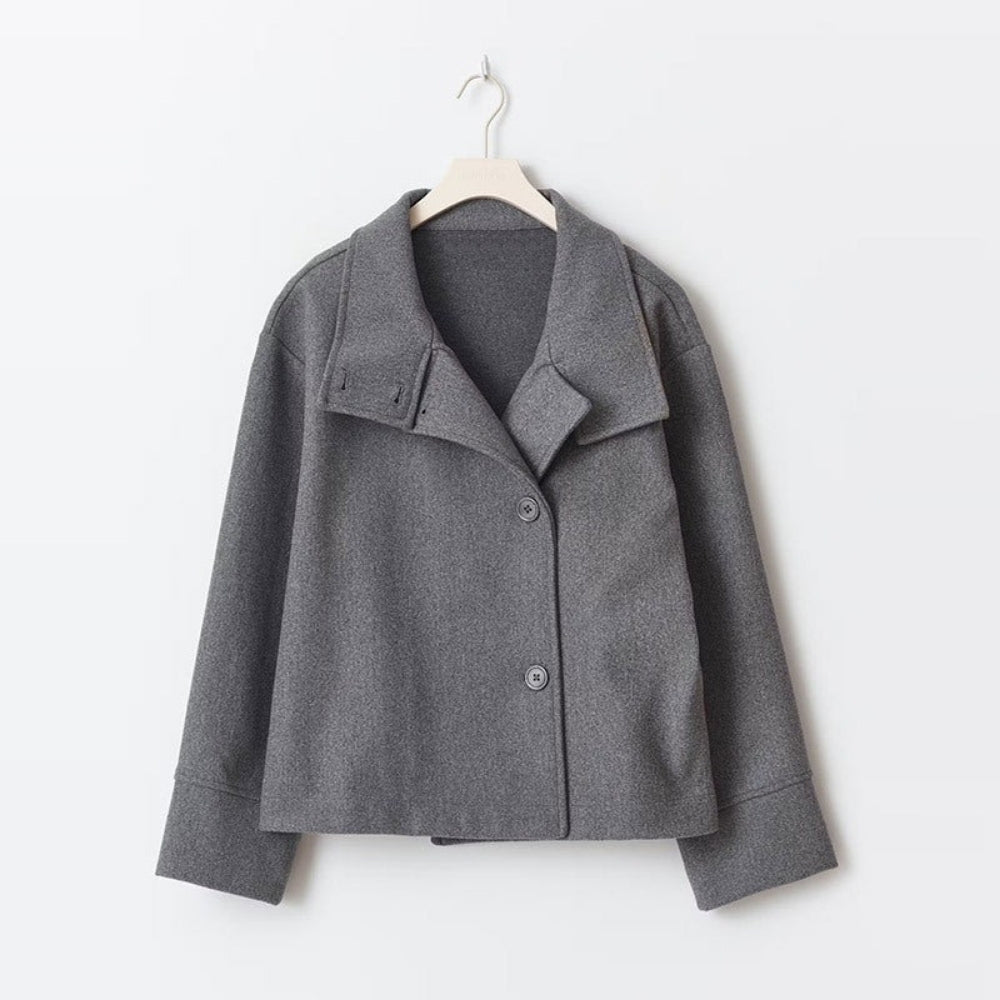 Veste de Mi-Saison Classique pour Femme – Style Épuré pour le Quotidien