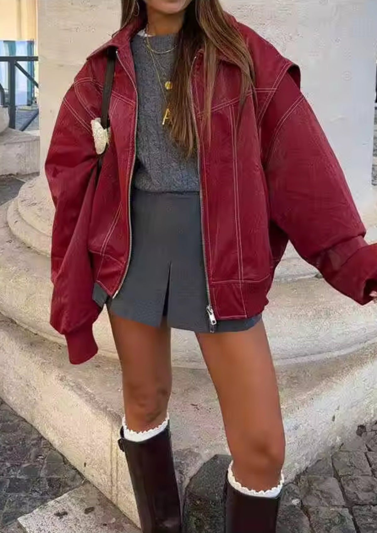 Veste Courte de Mi-Saison pour Femme – Style Moderne pour le Quotidien