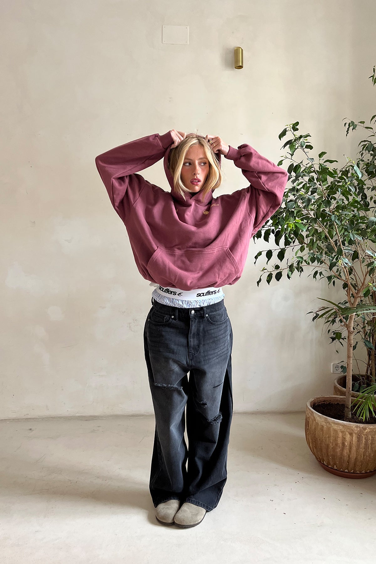 Hoodie Oversize à Capuche Unisexe