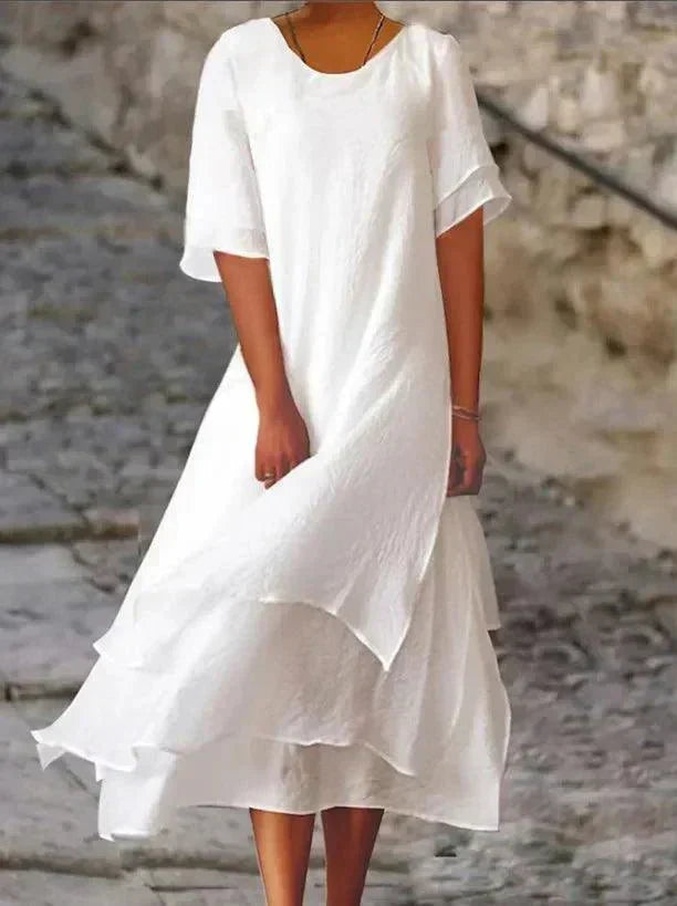 Robe Longue Élégante – Confort Fluide & Style Intemporel