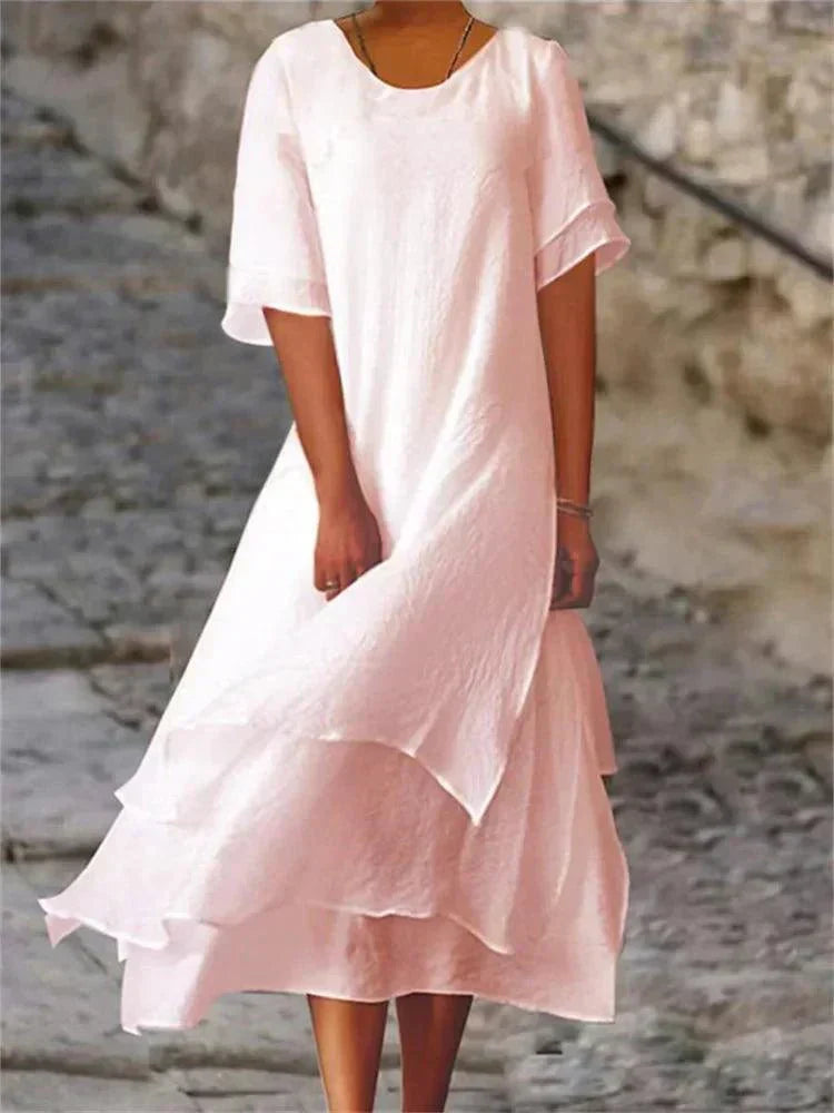 Robe Longue Élégante – Confort Fluide & Style Intemporel