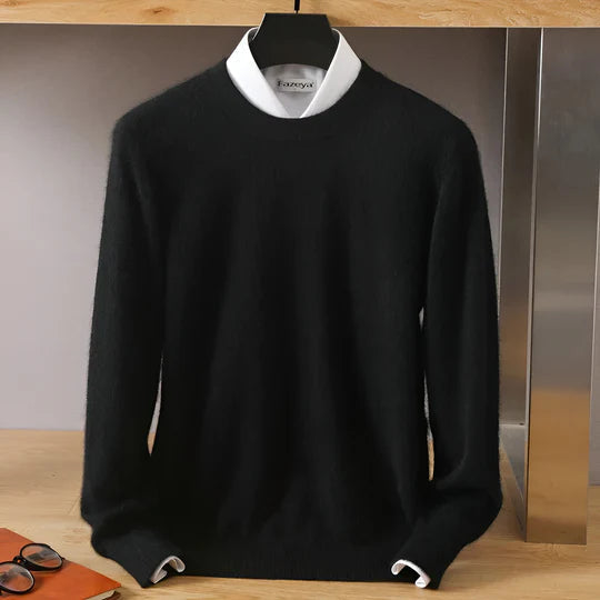 Pullover Homme Cashmere | Col Rond Classique et Confortable