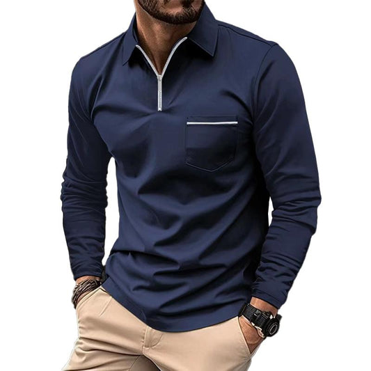 Polo Manche Longue Homme | Élégance Sportive & Confort Moderne