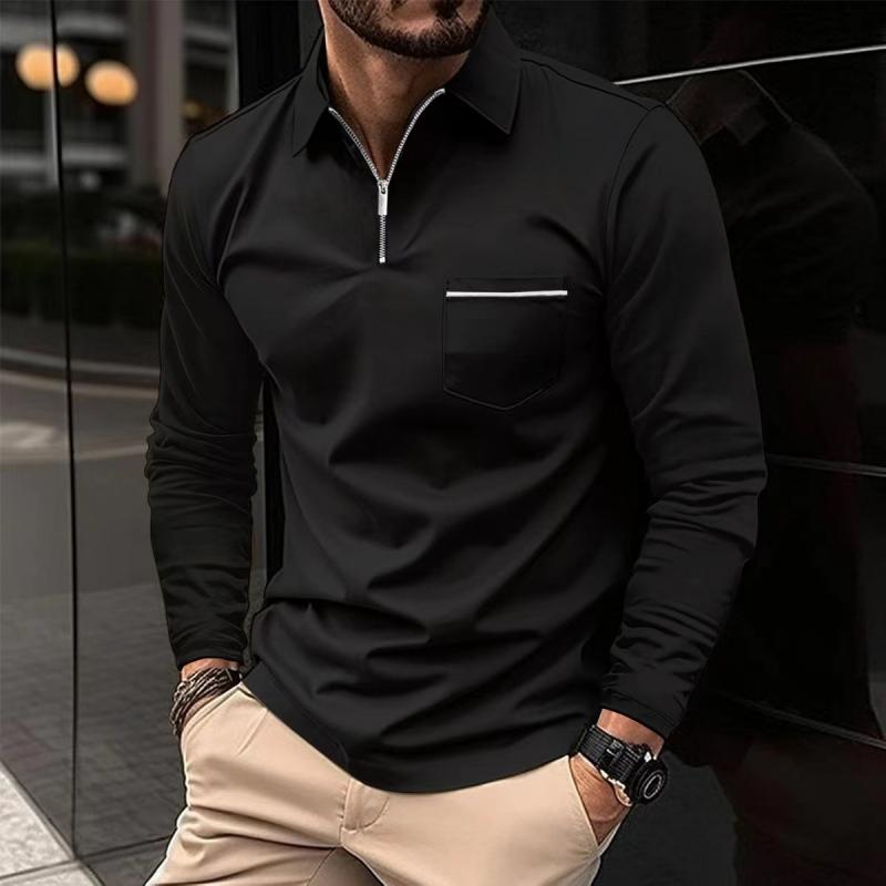Polo Manche Longue Homme | Élégance Sportive & Confort Moderne