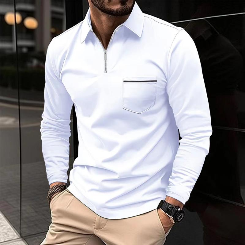 Polo Manche Longue Homme | Élégance Sportive & Confort Moderne