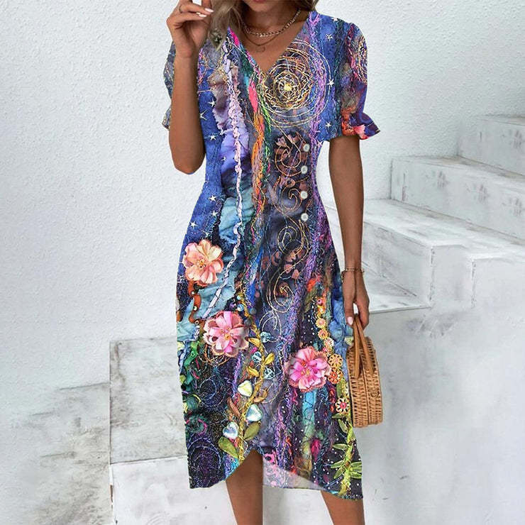Robe d’Été Élégante pour Femme – Légèreté & Style Ensoleillé