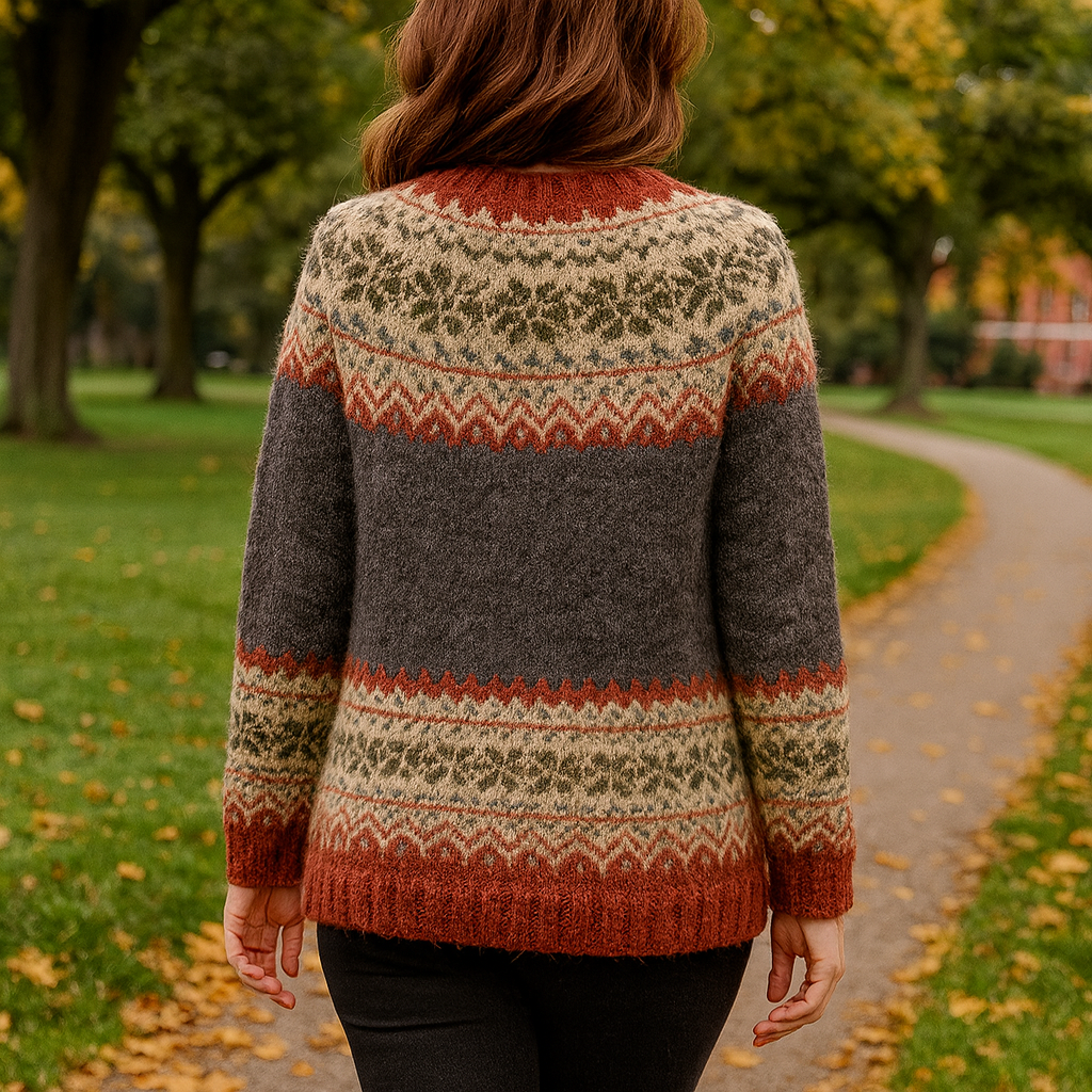Nordic Warm Knit Cardigan Femme | Élégance et Chaleur pour l’Hiver